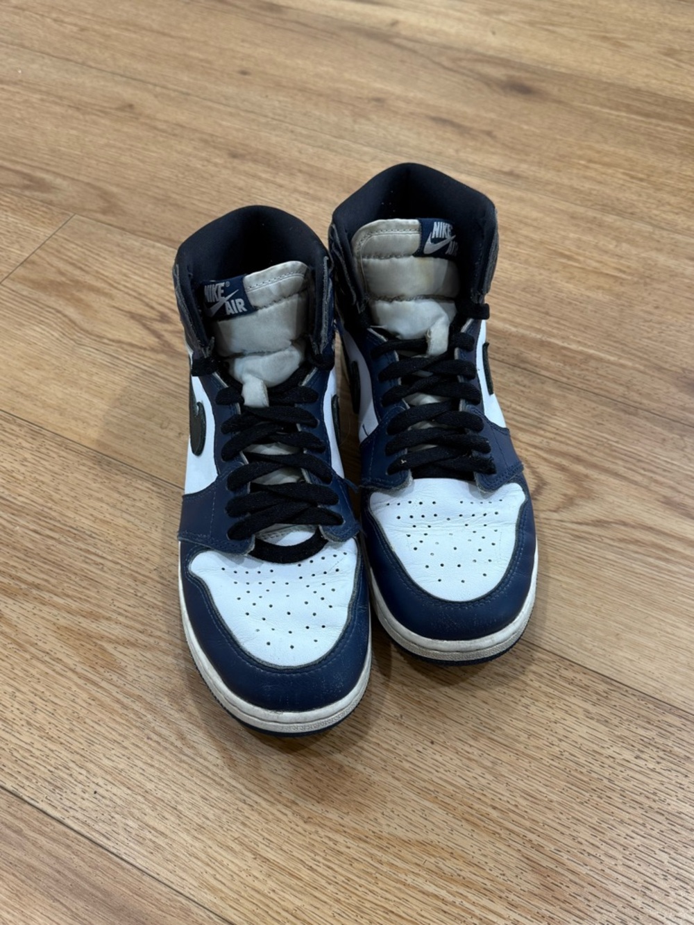 Nike Air Jordan 1 Midnight high top OG Retro Navy Blue, Black, White - size 6.5